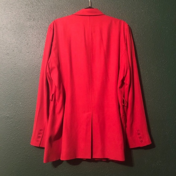 Lauren Ralph Lauren Silk Lightweight Belted Jacket - Picture 4 of 5